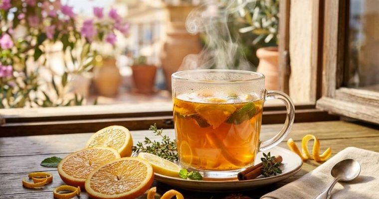 Čaj od narandže i limuna – citrusni štit za imunitet
